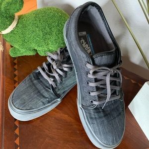 Vans Low Chukka grey men’s 10 sneaker shoe